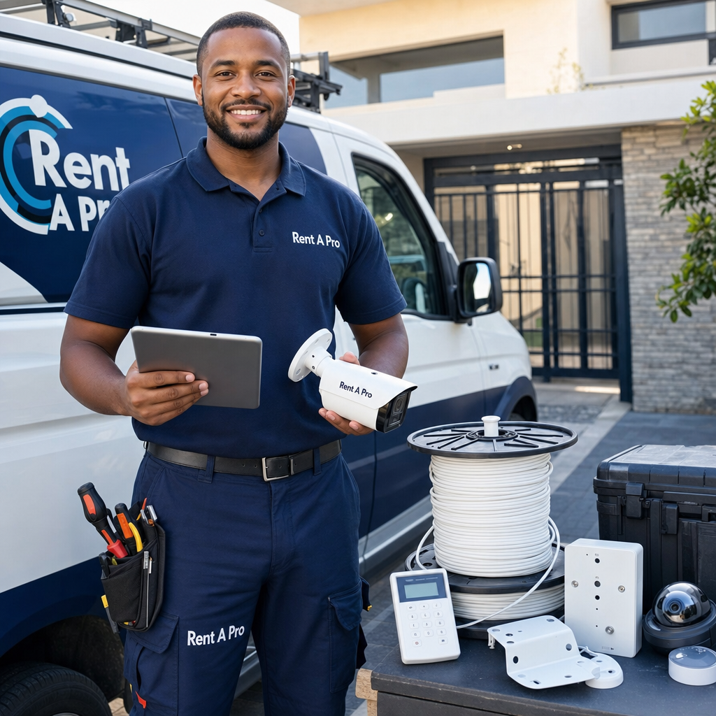 Rent A Pro job management software for security and CCTV installers in South Africa